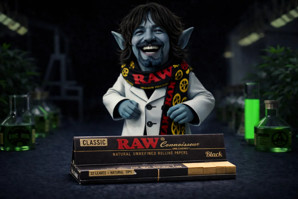 RAW Black Connoisseur KS Slim  Feuilles + Filtres 32 feuilles