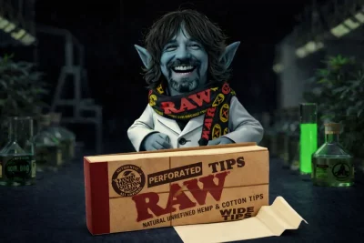 Raw perforated wide filter tips josh
