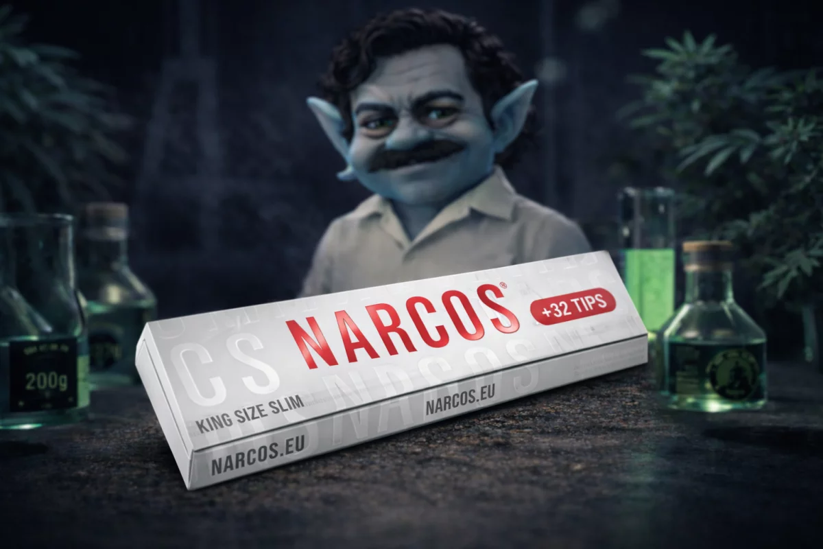 Narcos King Size Slim + 32 filtres