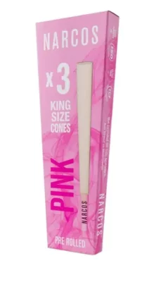 Narcos pink cones x3 king size
