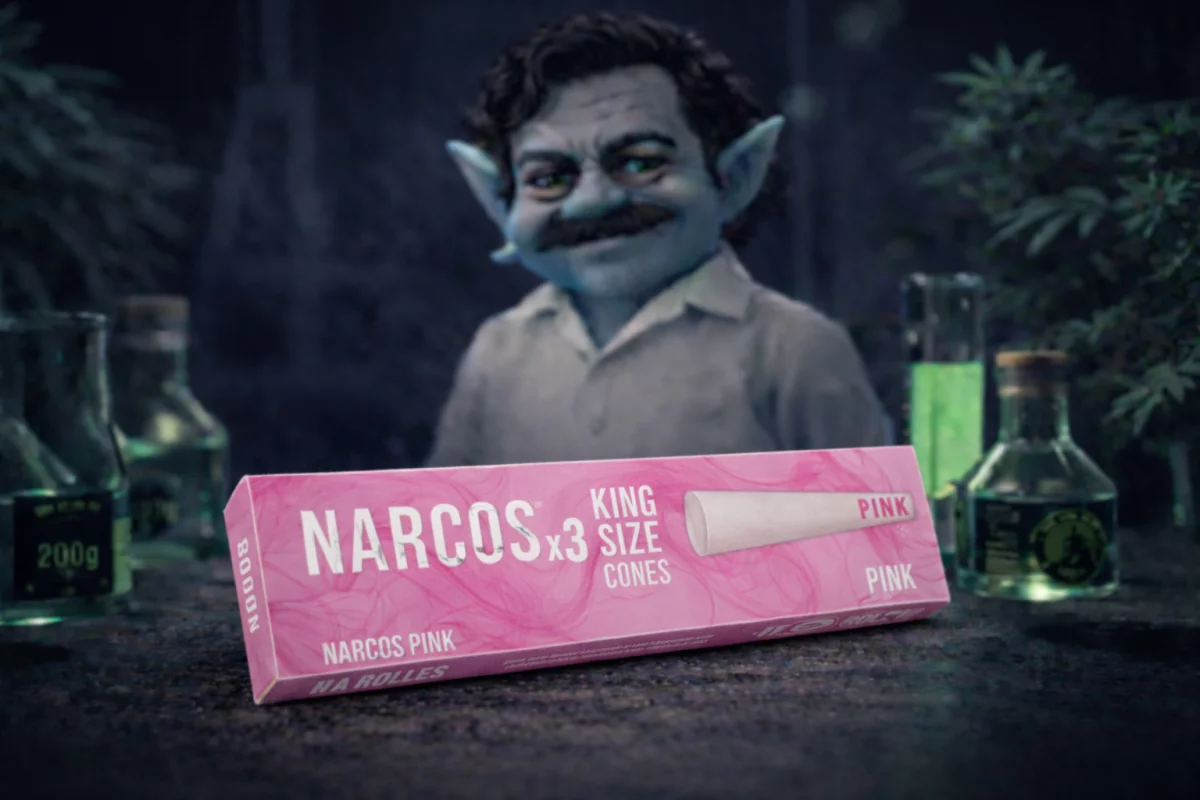 Narcos Pink Cones x3 King Size