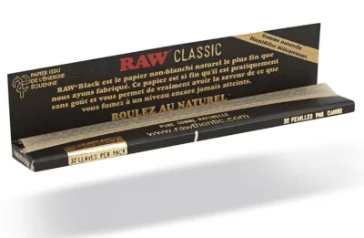Raw black kingsize slim papiers a rouler 2